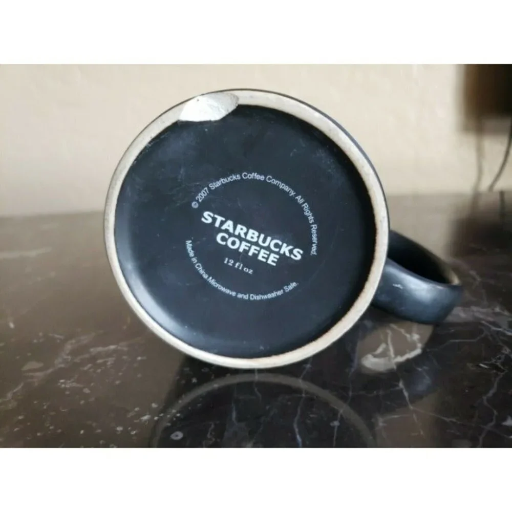 Starbucks Coffee Mug 2007 Latte Grande C